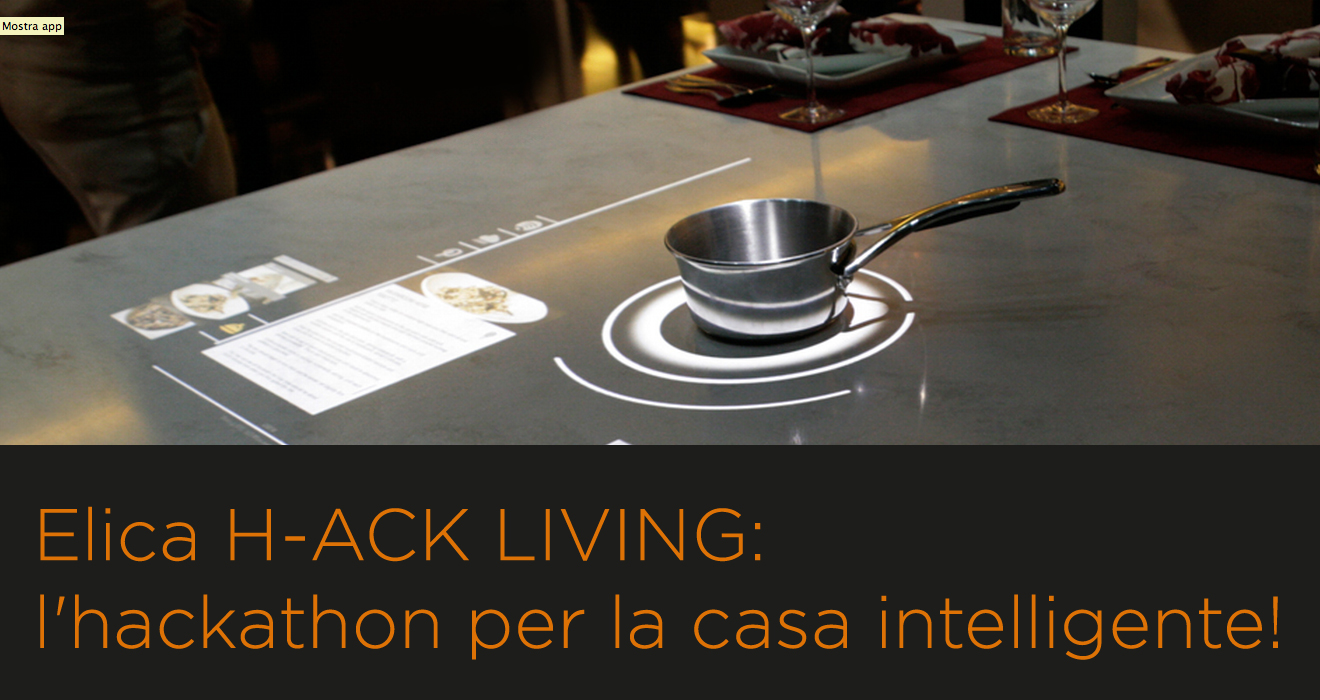 Elica H-ACK LIVING: l'hackathon per la casa intelligente! 
