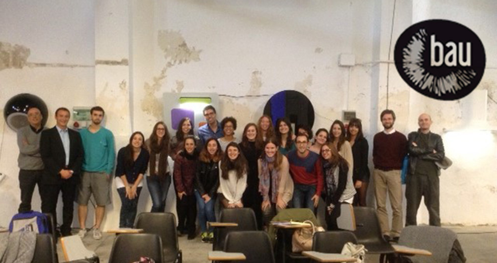 Elica incontra gli studenti del BAU di Barcellona